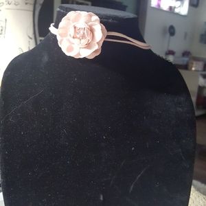 Flower Choker Necklace